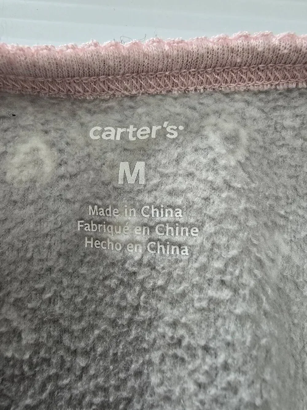 Carter's Sleep Sack Sz M Gray